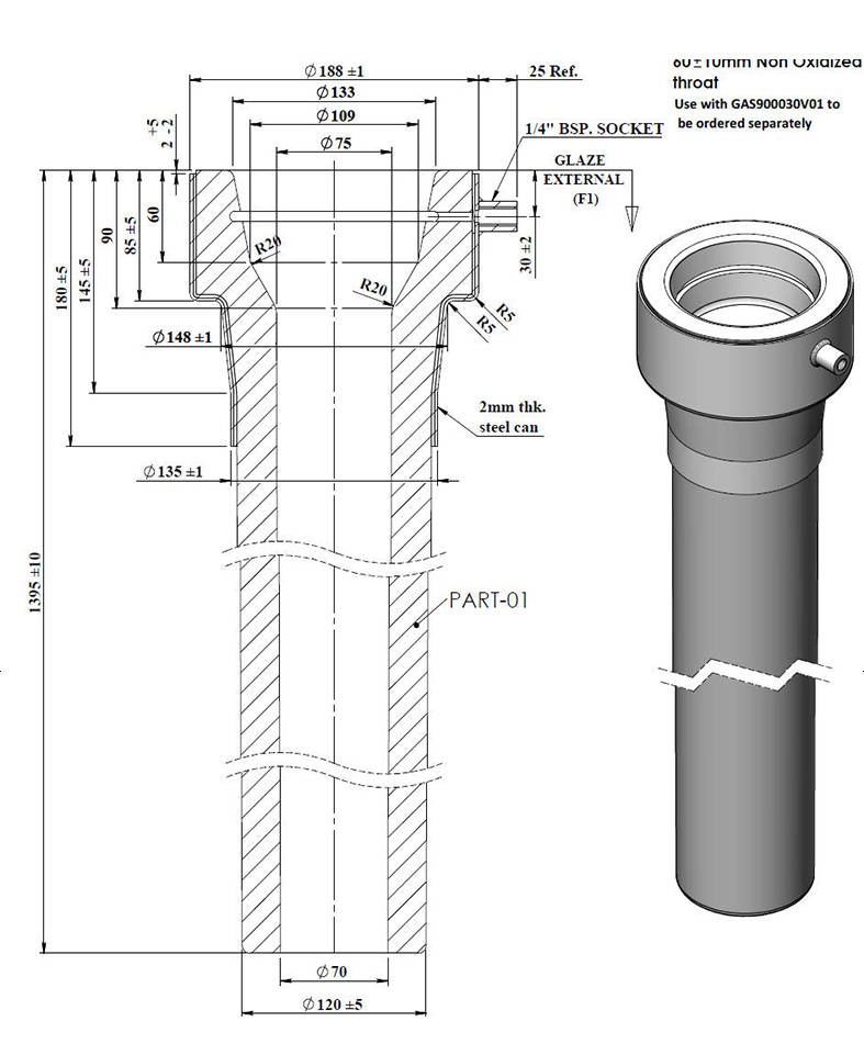 ladle shroud