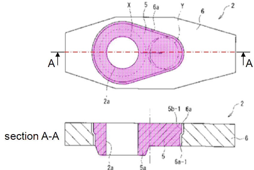 japanese slide gate plate patent