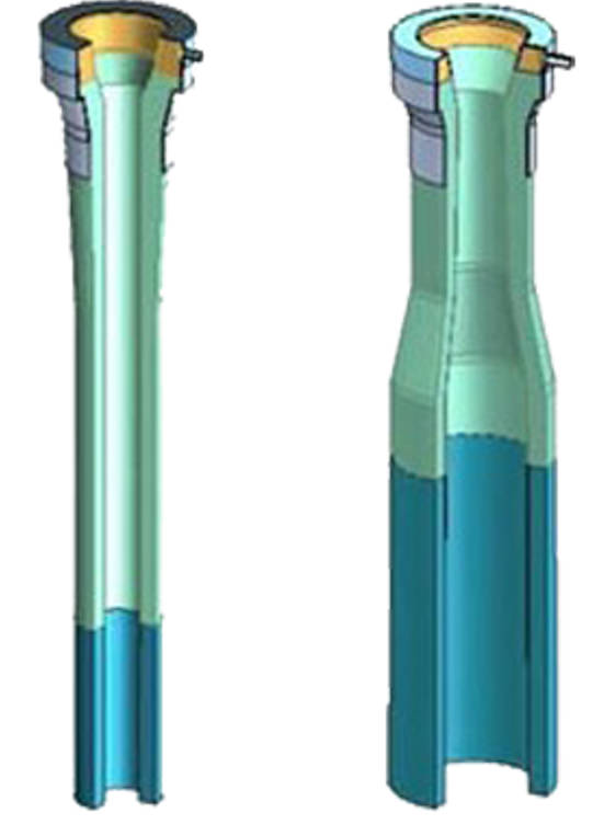 ladle shroud dimention
